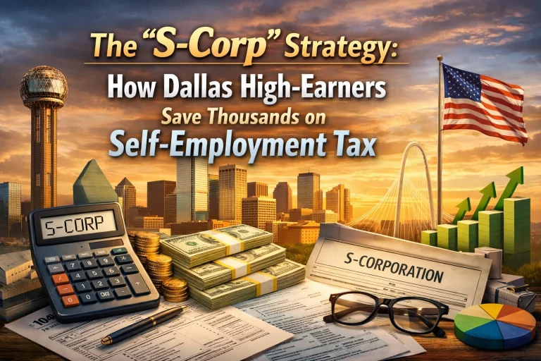 The ‘S-Corp’ Strategy: How Dallas High-Earners Save Thousands on Self-Employment Tax